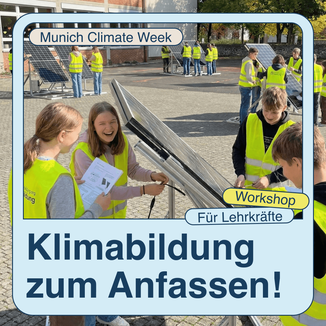Klimabildung zum Anfassen