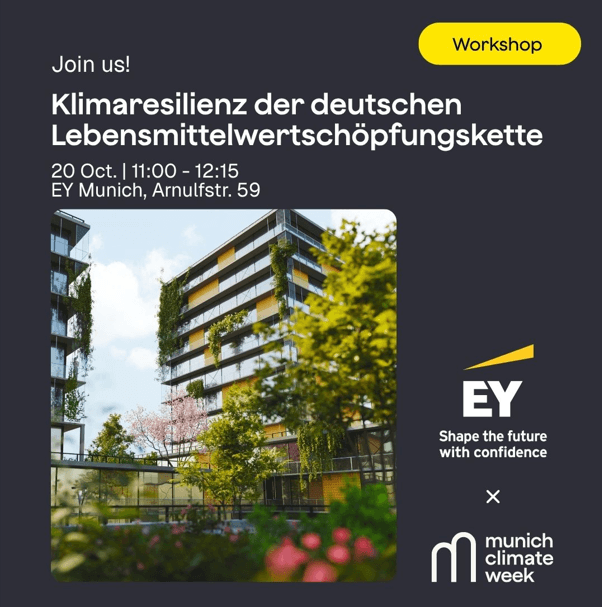 Klimaresilienz der deutschen Lebensmittelwertschöpfungskette