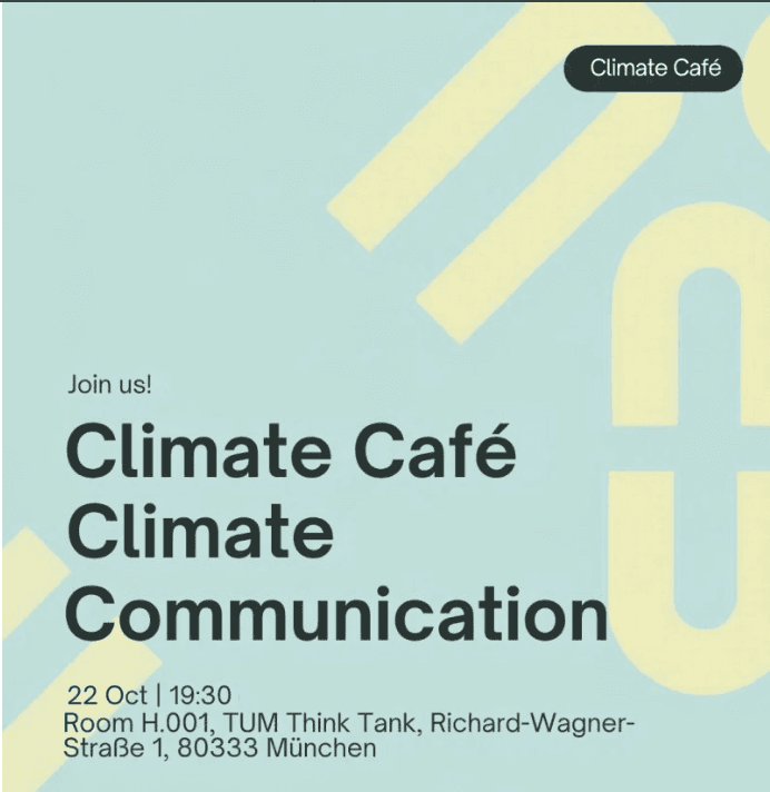 Climate Café: Climate Communication