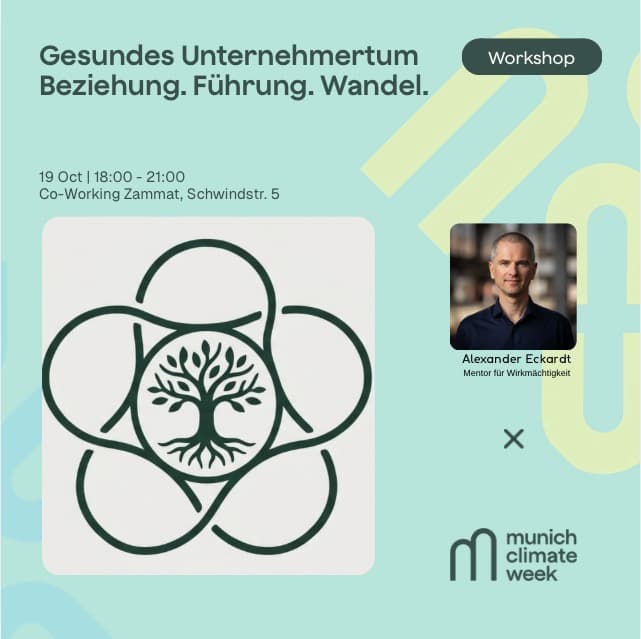 Gesundes Unternehmertum – Beziehung. Führung. Wandel.