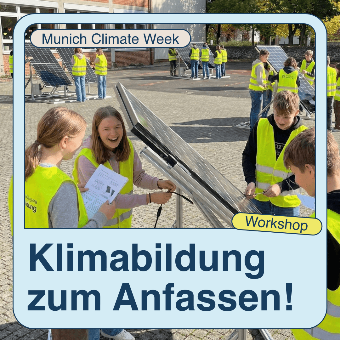 Klimabildung zum Anfassen